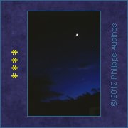 Image n54 - La Lune et Vnus  la tombe du jour